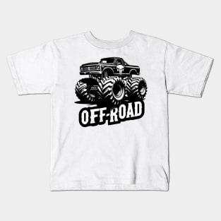 Monster Truck Kids T-Shirt